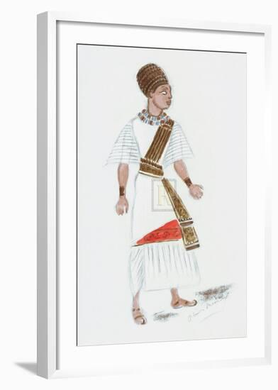 Designs for Cleopatra XLVIII-Oliver Messel-Framed Premium Giclee Print
