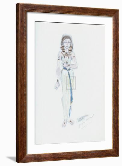 Designs for Cleopatra XX-Oliver Messel-Framed Premium Giclee Print