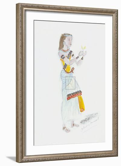 Designs for Cleopatra XXVII-Oliver Messel-Framed Premium Giclee Print