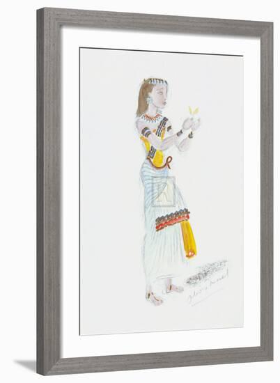 Designs for Cleopatra XXVII-Oliver Messel-Framed Premium Giclee Print