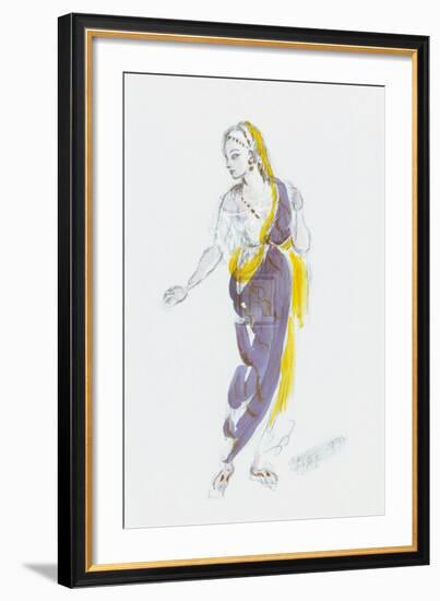 Designs for Cleopatra XXXV-Oliver Messel-Framed Premium Giclee Print