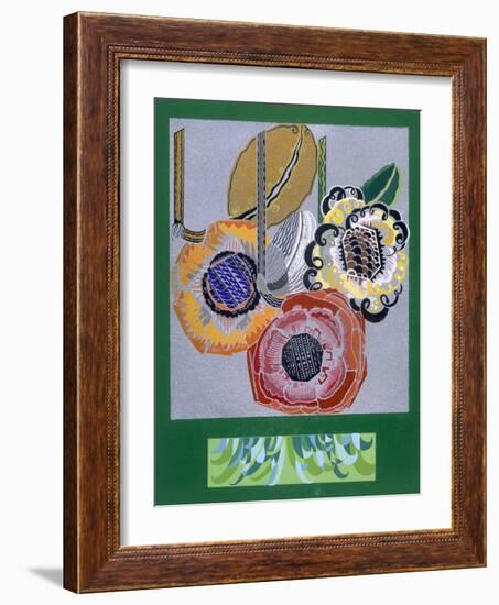 Designs from 'Relais', C.1920S-1930 (Colour Litho)-Edouard Benedictus-Framed Giclee Print