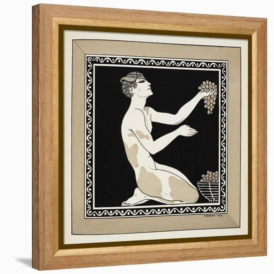 Designs On the Dances Of Vaslav Nijinsky-Georges Barbier-Framed Premier Image Canvas