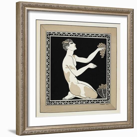 Designs On the Dances Of Vaslav Nijinsky-Georges Barbier-Framed Giclee Print