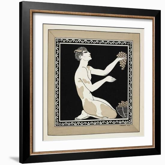 Designs On the Dances Of Vaslav Nijinsky-Georges Barbier-Framed Giclee Print