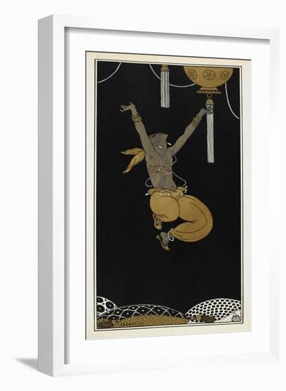 Designs On the Dances Of Vaslav Nijinsky-Georges Barbier-Framed Giclee Print