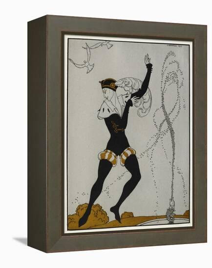 Designs On the Dances Of Vaslav Nijinsky-Georges Barbier-Framed Premier Image Canvas