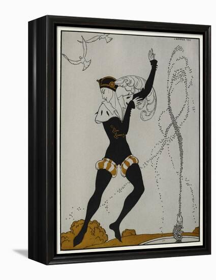 Designs On the Dances Of Vaslav Nijinsky-Georges Barbier-Framed Premier Image Canvas