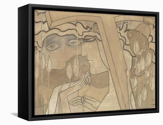 Desire and Satisfaction, 1893-Jan Toorop-Framed Premier Image Canvas