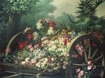 Abundance of Flowers-Desire De Keghel-Framed Premier Image Canvas