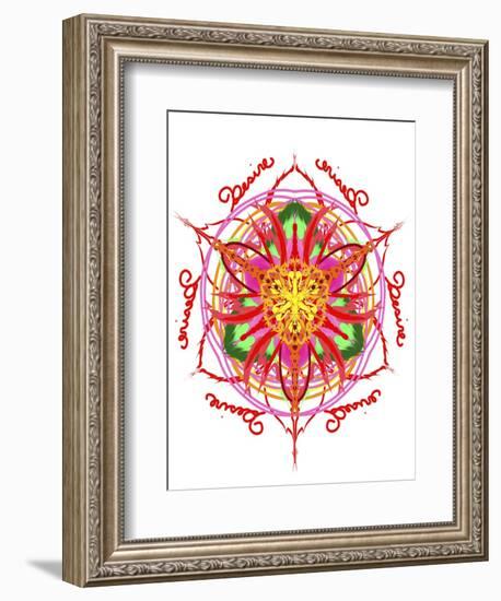 Desire Mandala-Stephanie Analah-Framed Giclee Print