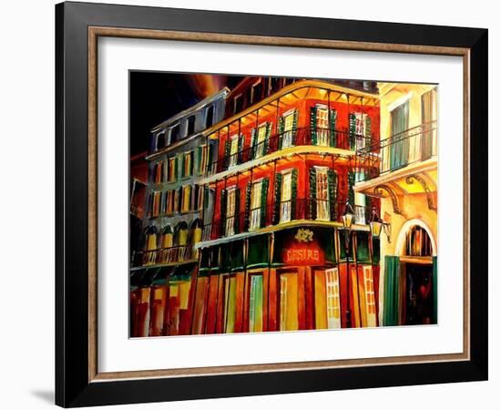 Desire Oyster Bar On Bourbon Street-Diane Millsap-Framed Art Print