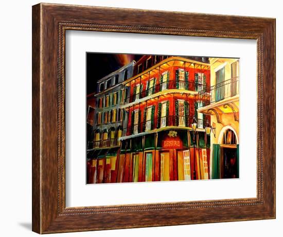 Desire Oyster Bar On Bourbon Street-Diane Millsap-Framed Art Print