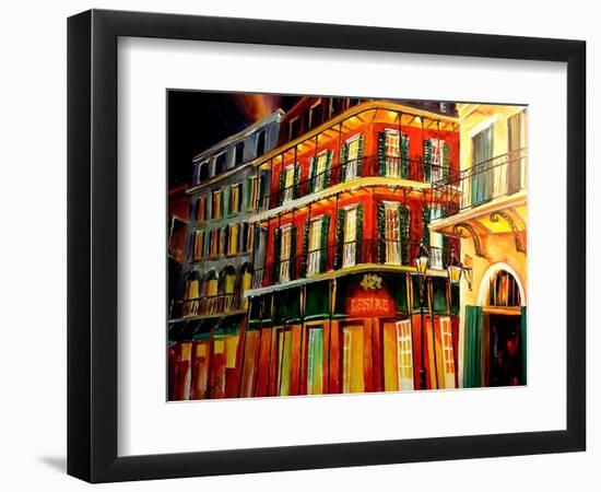 Desire Oyster Bar On Bourbon Street-Diane Millsap-Framed Art Print