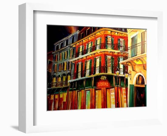 Desire Oyster Bar On Bourbon Street-Diane Millsap-Framed Art Print