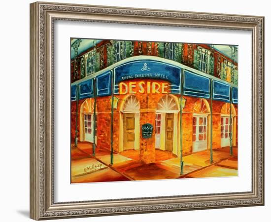 Desire Oyster Bar-Diane Millsap-Framed Art Print