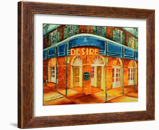 Desire Oyster Bar-Diane Millsap-Framed Art Print