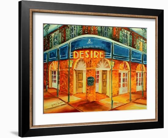 Desire Oyster Bar-Diane Millsap-Framed Art Print