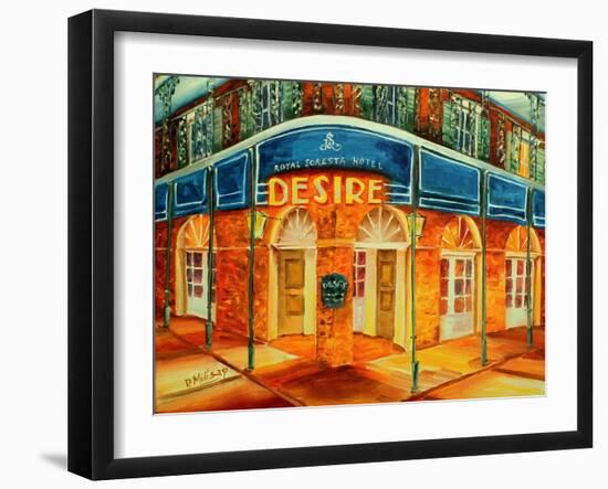 Desire Oyster Bar-Diane Millsap-Framed Art Print