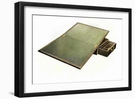 Desk on Which Thomas Jefferson Wrote Declaration of Independence-null-Framed Giclee Print