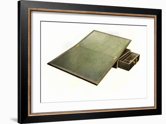 Desk on Which Thomas Jefferson Wrote Declaration of Independence-null-Framed Giclee Print