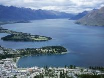 Queenstown Bay and the Remarkables, Otago, South Island, New Zealand-Desmond Harney-Photographic Print