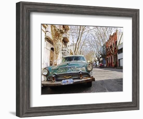 Desoto Station Wagon Car, Montevideo, Uruguay-Per Karlsson-Framed Photographic Print