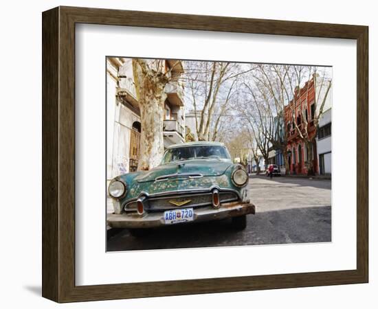 Desoto Station Wagon Car, Montevideo, Uruguay-Per Karlsson-Framed Photographic Print