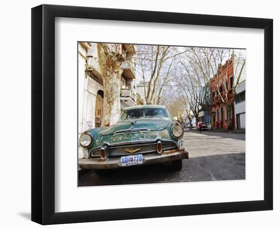 Desoto Station Wagon Car, Montevideo, Uruguay-Per Karlsson-Framed Photographic Print