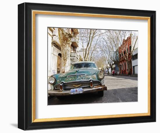 Desoto Station Wagon Car, Montevideo, Uruguay-Per Karlsson-Framed Photographic Print