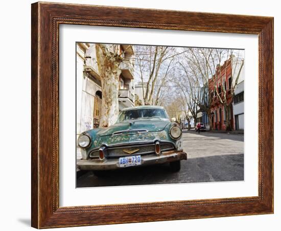 Desoto Station Wagon Car, Montevideo, Uruguay-Per Karlsson-Framed Photographic Print