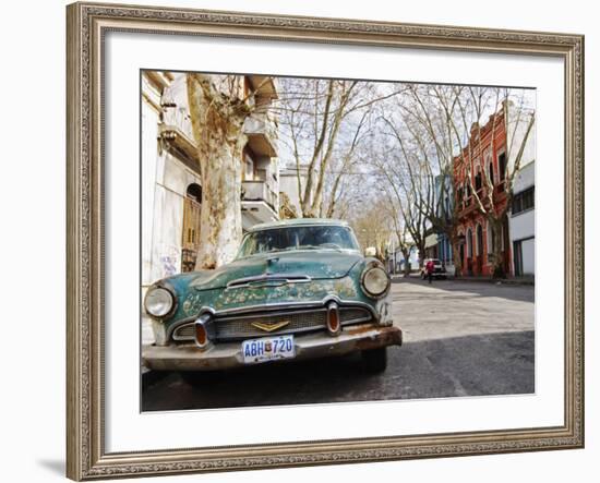 Desoto Station Wagon Car, Montevideo, Uruguay-Per Karlsson-Framed Photographic Print