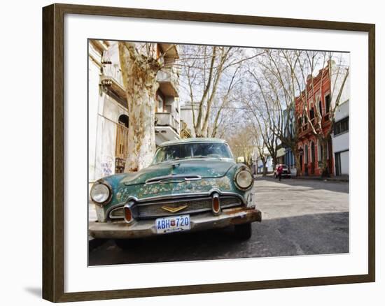 Desoto Station Wagon Car, Montevideo, Uruguay-Per Karlsson-Framed Photographic Print