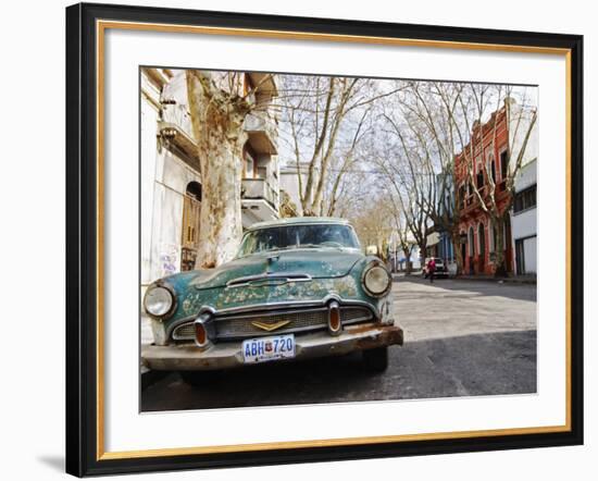 Desoto Station Wagon Car, Montevideo, Uruguay-Per Karlsson-Framed Photographic Print