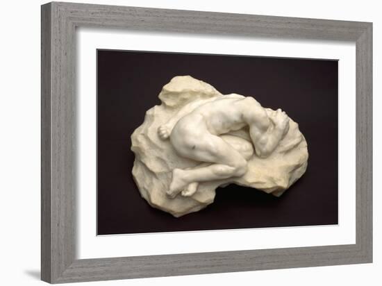 Despair, 1890 (Marble)-Auguste Rodin-Framed Giclee Print