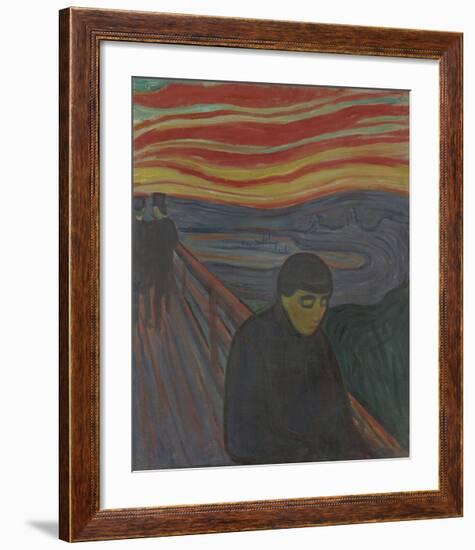 Despair 1894-Edvard Munch-Framed Premium Giclee Print