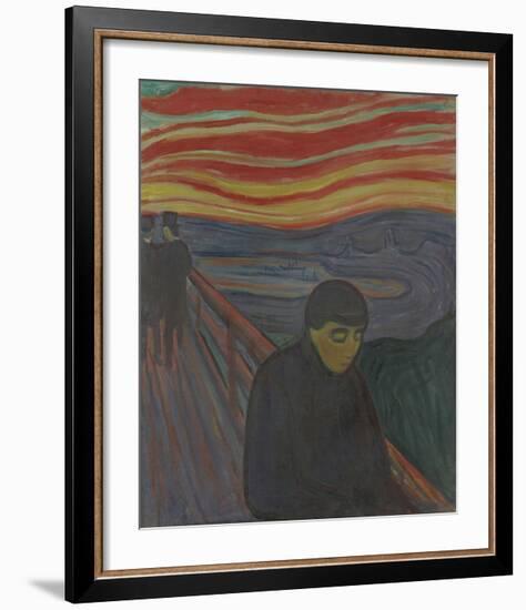 Despair 1894-Edvard Munch-Framed Premium Giclee Print