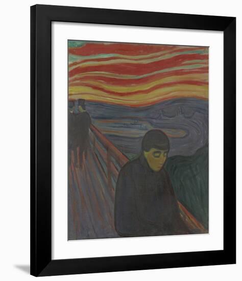Despair 1894-Edvard Munch-Framed Premium Giclee Print