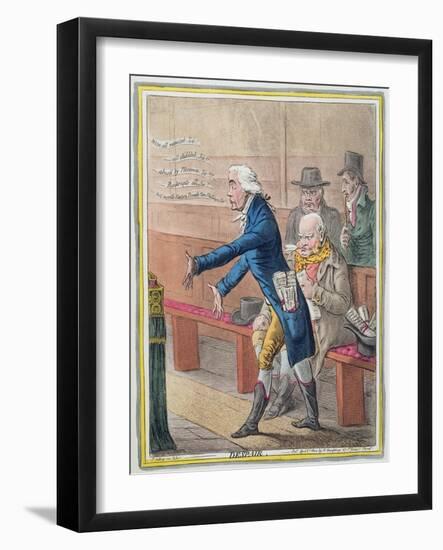 Despair, Published by Hannah Humphrey in 1802-James Gillray-Framed Giclee Print