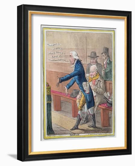 Despair, Published by Hannah Humphrey in 1802-James Gillray-Framed Giclee Print