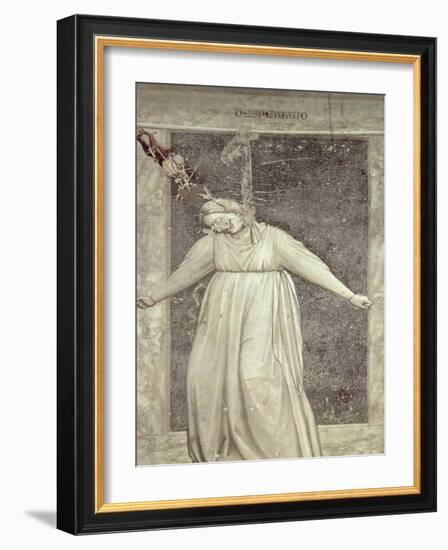 Desperation, circa 1305-Giotto di Bondone-Framed Giclee Print