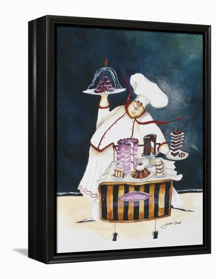 Dessert Chef-Jennifer Garant-Framed Premier Image Canvas