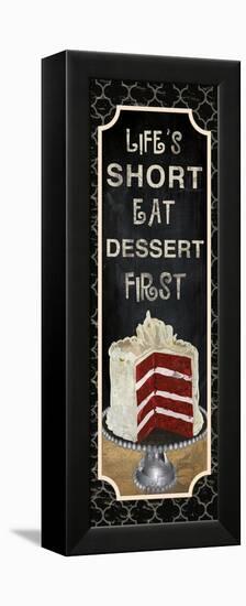 Dessert First-Piper Ballantyne-Framed Stretched Canvas