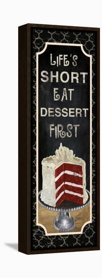 Dessert First-Piper Ballantyne-Framed Stretched Canvas