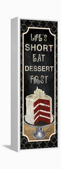 Dessert First-Piper Ballantyne-Framed Stretched Canvas