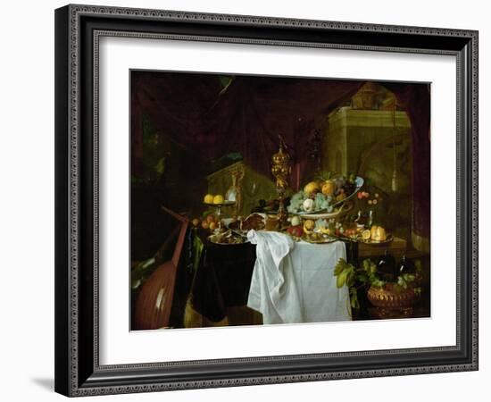 Dessert. Still-life, 1640-Jan Davidsz de Heem-Framed Giclee Print