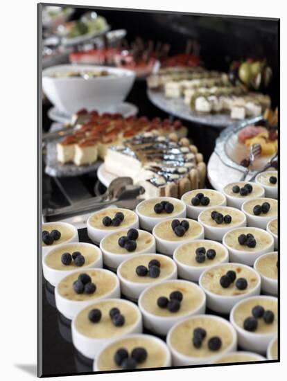 Desserts on Display in One of Khartoum's 5-Star Hotels, Khartoum, Sudan, Africa-Mcconnell Andrew-Mounted Photographic Print