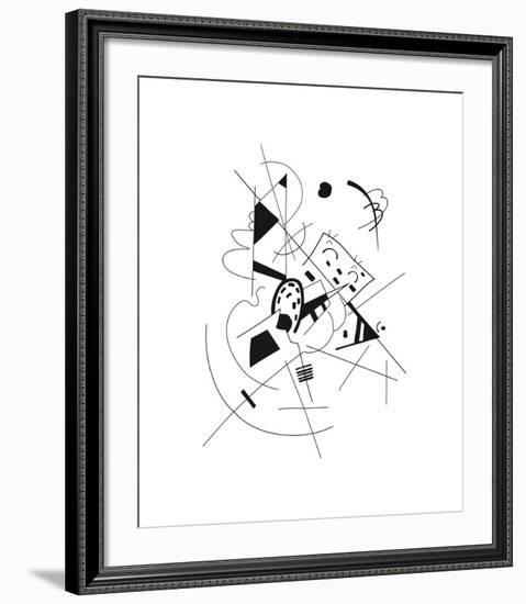 Dessin, 1918-Wassily Kandinsky-Framed Premium Giclee Print