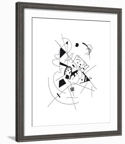 Dessin, 1918-Wassily Kandinsky-Framed Premium Giclee Print