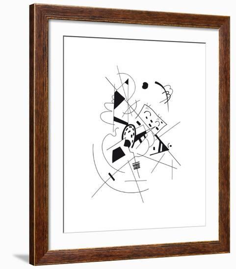 Dessin, 1918-Wassily Kandinsky-Framed Premium Giclee Print